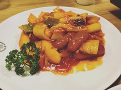 炒夹心年糕-同堂韩国料理炭火烤肉(彩虹广场店)