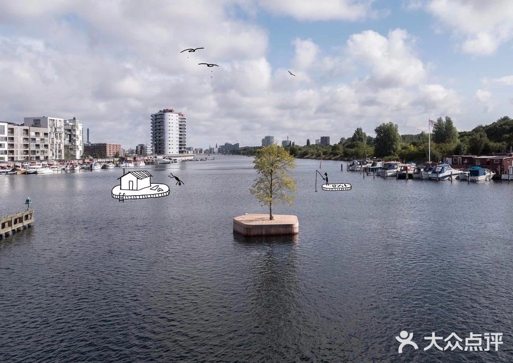 设计师在哥本哈根设计了一座迷你浮岛 CPH-Ø1