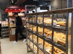 面包甜点陈列柜-山崎面包(静安久光店)