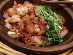 啫啫猪颈肉-鹊玥·粤菜小馆(汇智国际商业中心店)