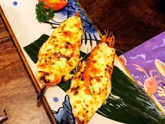 黄金芝焗阿根廷大虾-仙隐小鹿中華の日料(正弘城店)