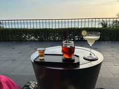 -日落吧·海景咖啡厅·餐酒吧·鸡尾酒·下午茶·乐队表演·浪漫夕阳·三亚文华东方酒店