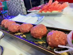 手打牛筋丸-鲜牛记潮汕牛肉火锅(双井店)