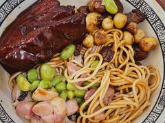 腊鸡腿炒毛豆-友琴面馆(东白溪公寓店)