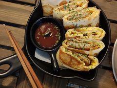 豬排蛋餅-甘单茶事小馆(洋河店)