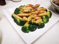 西兰花炒马胶鱼角-优之名鹅城