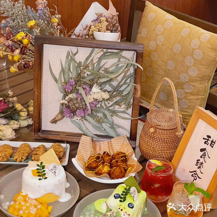 惠州氛围感下午茶仿佛走进油画里 趁着天气变暖