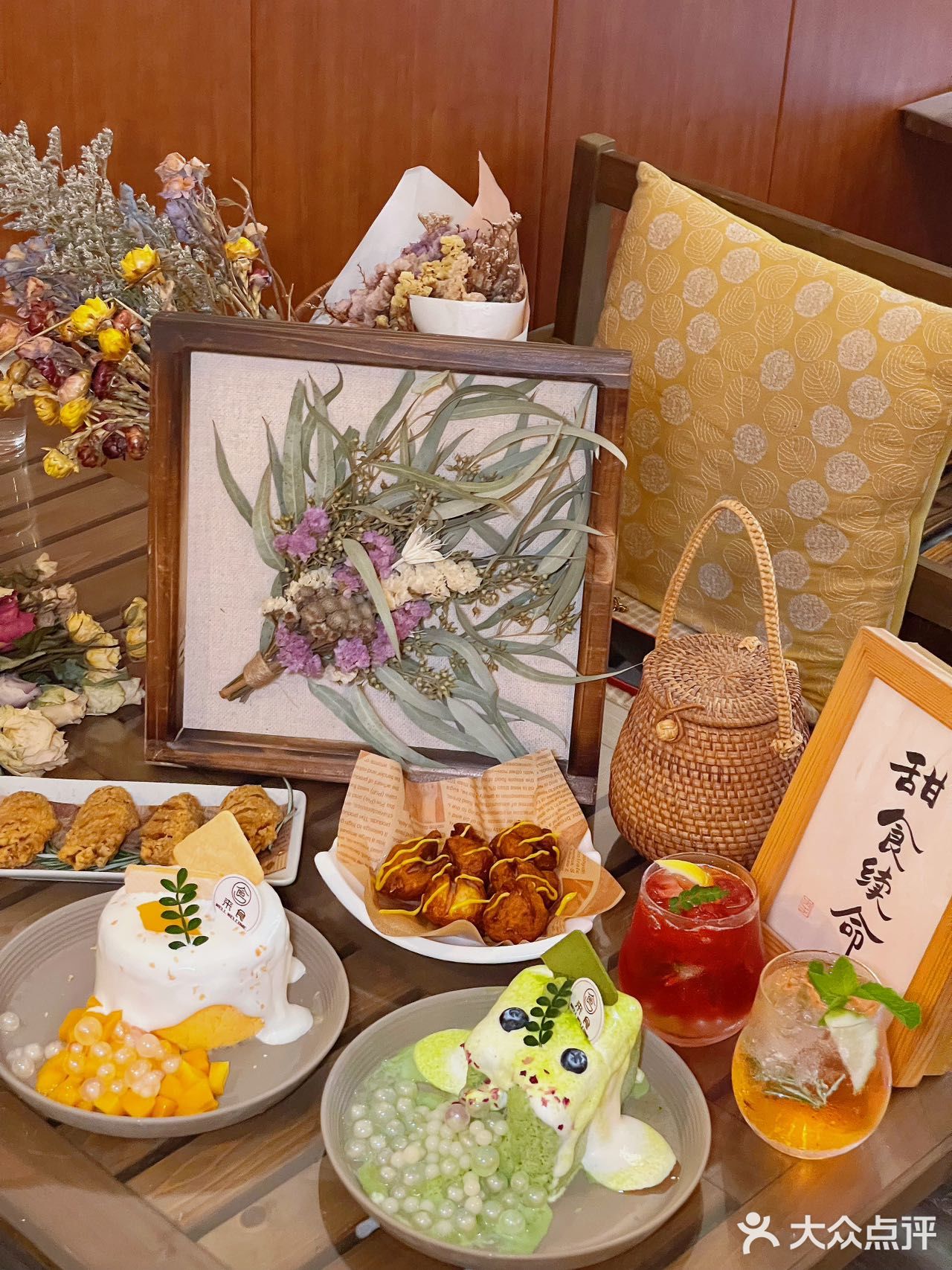 惠州氛围感下午茶仿佛走进油画里 趁着天气变暖