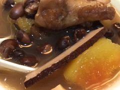 椰子木瓜红豆猪脚汤-农厨好味·温泉鹅·农家菜