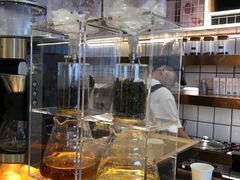 面包甜点陈列柜-百分茶(九洲新世界店)