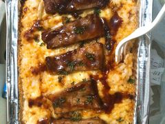 蘑菇烧汁鸡腿焗饭-彼芝奇比萨(红坊店)