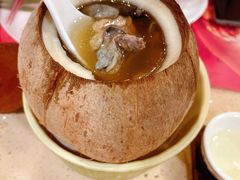 椰子炖竹丝鸡-点都德(大茶楼店)