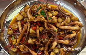 Pan-fried Squid Tentacles