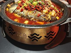 -探鱼·鲜青椒爽麻烤鱼(番禺万达店)