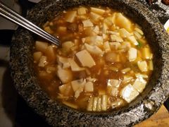 石锅鸡汤豆腐-绿茶餐厅(乐峰广场店)