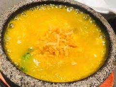 石锅脆米煮鲍鱼-望乡楼上海菜(日月光店)