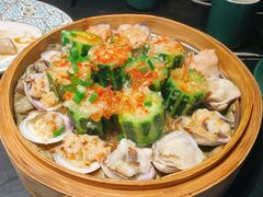 双蒜丝瓜蒸酿美贝-粤·向群饭店(二沙岛店)