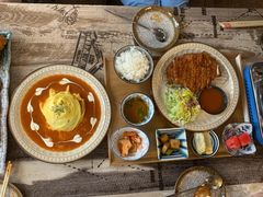 蛋包饭-猫头鹰炸鸡