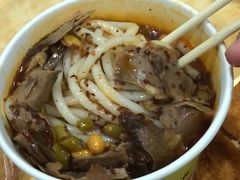 香辣牛肉粗粉-覃肥叔桂林米粉(粮道街店)