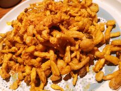 咸蛋黄焗双菇-薇酌饮·陕西菜(南门外店)