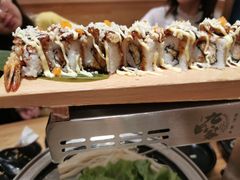 虾仁鳗鱼寿司-九田家黑牛烤肉料理(太原迎泽区同至人店)