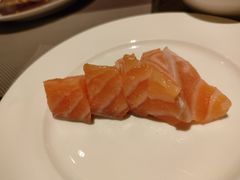 三文鱼刺身-美食汇·海鲜自助西餐厅·江门富力万达嘉华酒店