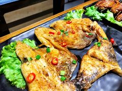 烤鲽鱼头-一九烧烤(莱山区初家店)