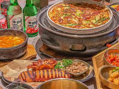 -草家酱蟹炭火烤肉店(珲春南路一店)