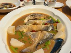 鲳鱼烧年糕-新荣记(西溪湿地店)