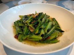 豆豉鲮鱼油麦菜-同庆楼(天鹅酒家店)