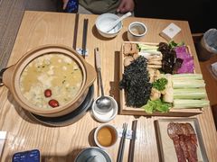 山泉水板栗牛蒡腰果汤底-十二舍·湯物素煮(江泰潤政店)