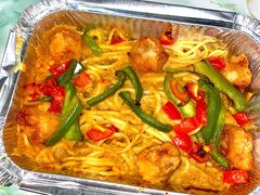 椰香咖喱鸡肉意面-达美乐比萨(双阳支路店)