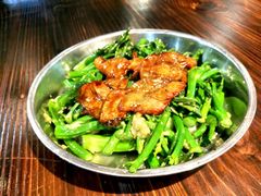 叉烧炒芥兰-农汤老店(顺联公园里店)