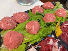 手锤牛筋丸（生）-三头牛·潮汕牛肉生蚝火锅 (夏湾店)