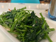 椒丝腐乳炒通菜-金湖港式餐厅(建外店)