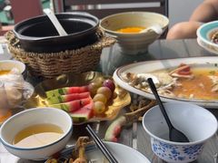 -七的湖·晚芳亭·阳澄湖农家菜·大闸蟹(莲花岛店)