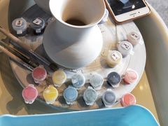 -不贰手作陶艺diy·烧玻璃·银饰团建(人民大学店)