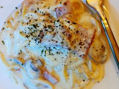 蘑菇培根白汁意粉-西关84·History·Art·Cafe