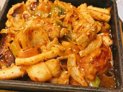 五花肉鱿鱼-郑阿姨的家·이모네·韩料&烤肉(武川路店)