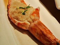 蒜蓉大虎虾-波螺油子·海肠捞饭·青岛菜(银座店)
