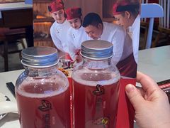 乌梅山楂汁-渝是乎川渝小炒(新世界百货望京店)