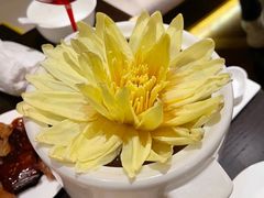 莲花清鸡汤(大份)-甄御•海鲜新青岛菜(麦岛店)