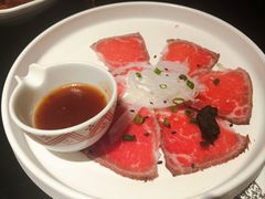 薄切柚香生牛肉-松鹤精致料理(五一中路店)