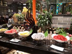 自助取餐区-三英温泉度假酒店-自助餐厅