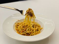 意大利传统肉酱细面-悦禧耕岛酒店·指月坞餐厅·旺山特色农家乐