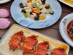 -七的湖·晚芳亭·阳澄湖农家菜·大闸蟹(莲花岛店)