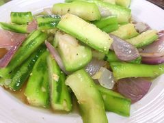 炒胜瓜-拉叔扇鸡
