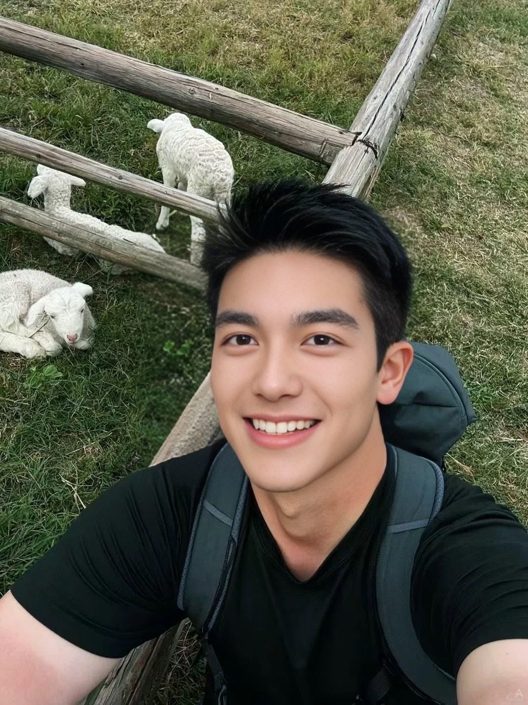 爱笑的男生也太上头了吧!