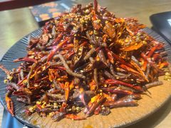 干煸牛肉丝-马海涛牛肉串(领汇广场店)
