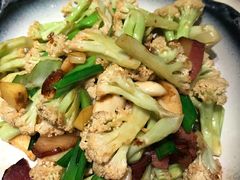 腊肉炒花菜-鼎盛蜀坊·重庆江湖菜(市桥地铁站店)
